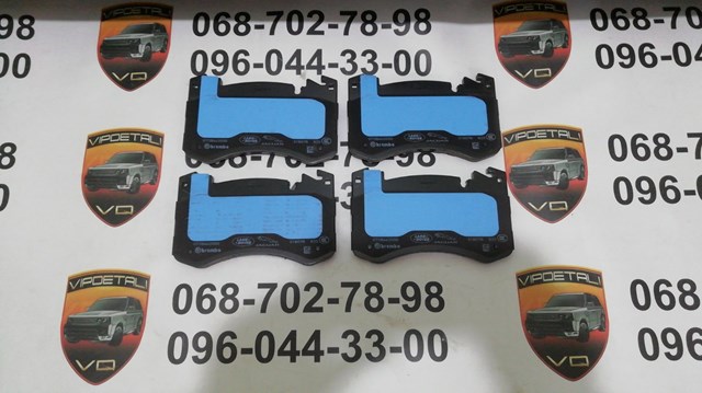 Передні тормозні колодки LR180976 Land Rover