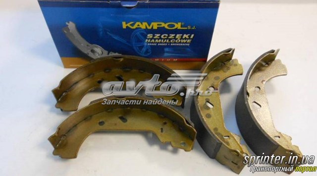 Колодки гальмові задні, барабанні K628 Kampol