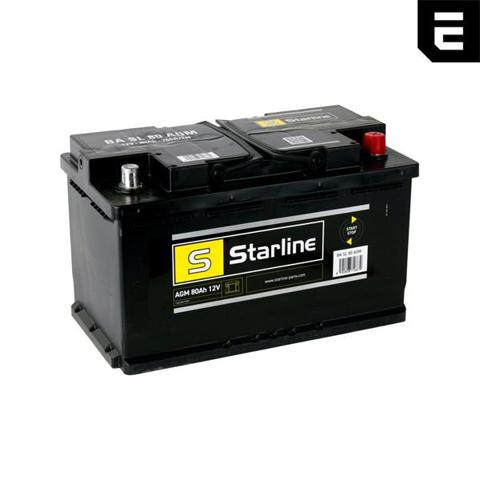 Батарея акумуляторна Starline BASL80AGM ціна, від 178.40 USD