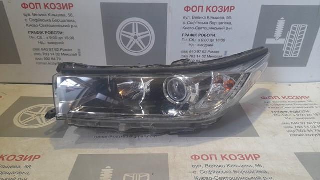 Фара ліва 811500E380 Toyota