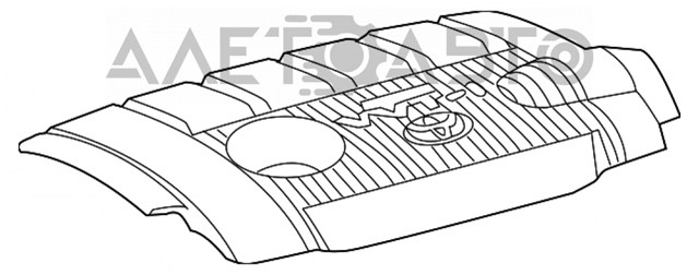 126010V030 Toyota Екран двигуна