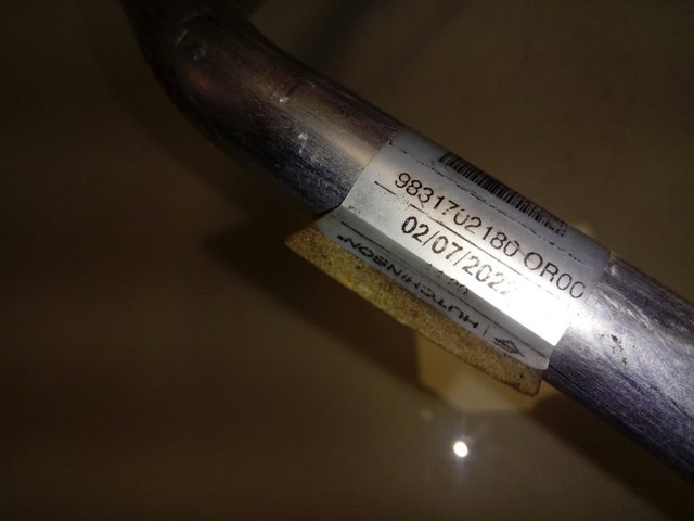 9677992180 Peugeot/Citroen Шланг кондиціонера, від радіатора до випарника