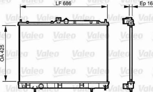 Радіатор основний Koyorad PL032012 ціна, від 105.50 USD