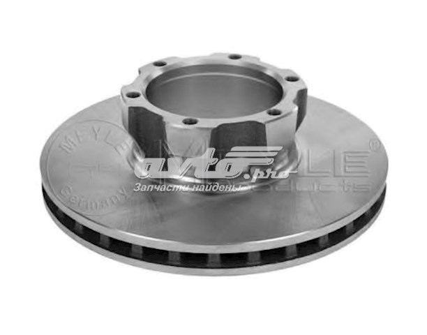 Диск переднього гальма Meyle 155212049 ціна, від 39.23 USD