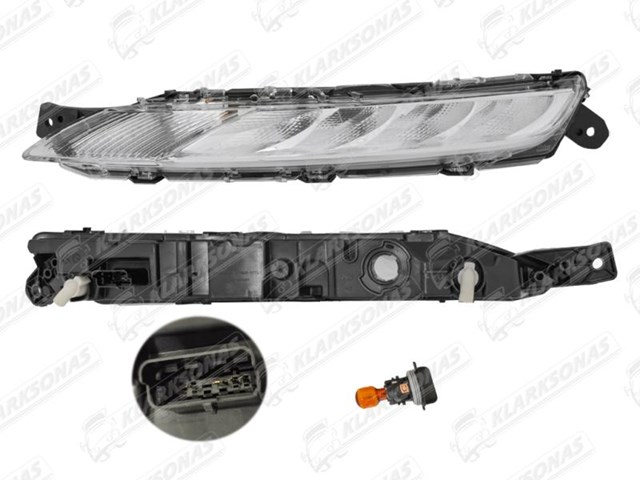 Фара денного світла, ліва Peugeot/Citroen 9676036380 ціна, від 17.18 USD