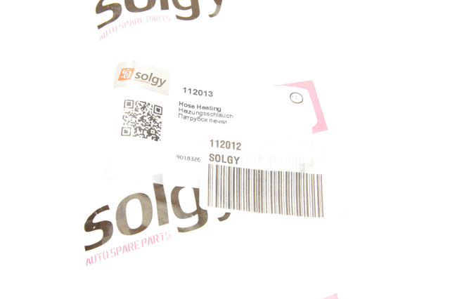 Шланг радіатора опалювача/пічки, обратка Solgy 112012 ціна, від 3.91 USD