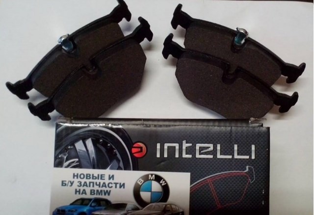 D154E Intelli Колодки гальмівні задні, дискові