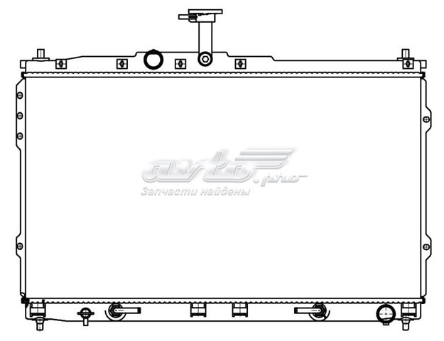 Радіатор основний Luzar LRC081H5 ціна, від 71.15 USD