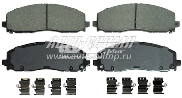 Передні тормозні колодки ZD1589 Wagner