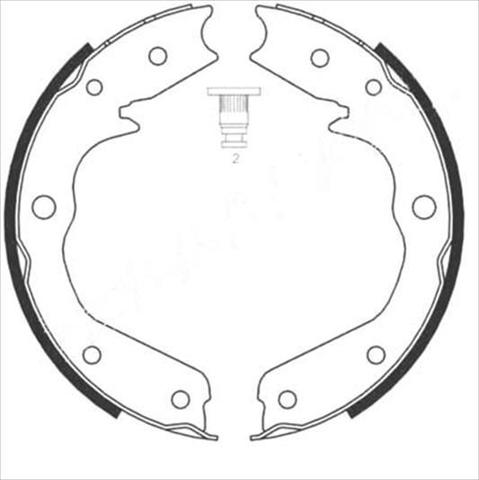 BC08970 Starline Гальмівні колодки ручника