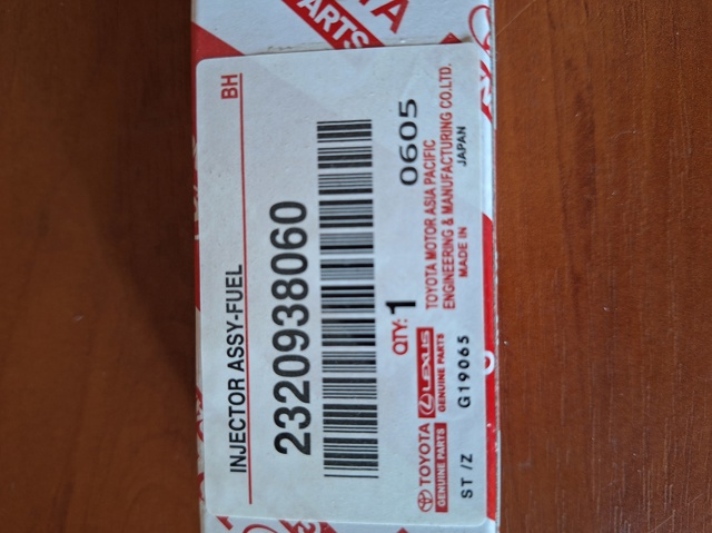 Паливні форсунки 2320938060 Toyota