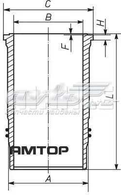 Гільза поршнева 209WN2101 Mahle Original