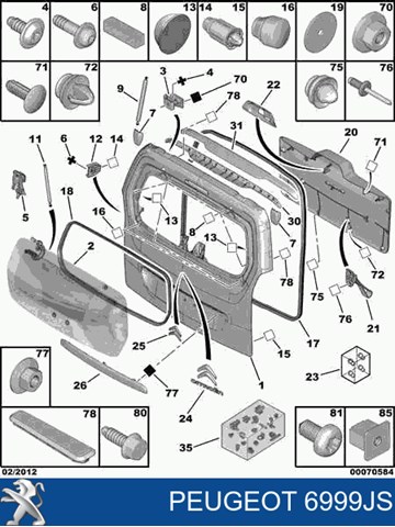  6999JS Peugeot/Citroen