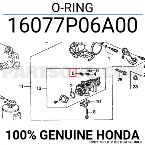  16077P06A00 Honda