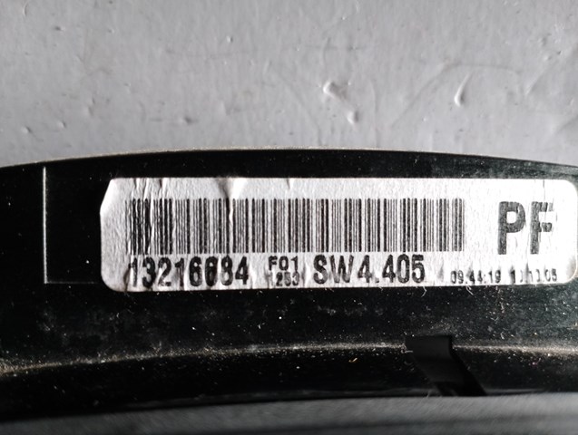 13216684 General Motors Щиток приладів додатковий