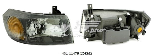 Фара права 4311147RLDEM2 Depo/Loro/Abakus
