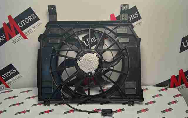 LR081688 Land Rover Дифузор радіатора охолодження, в зборі з мотором і крильчаткою