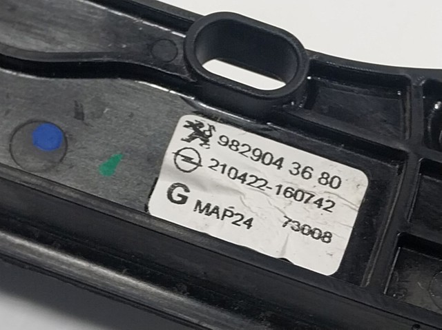 Купити 9829043680 Peugeot/Citroen Механізм стеклопідйомника водійських дверей
