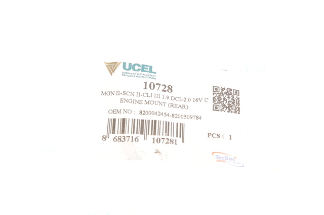 Купити 10728 Uc-el Подушка двигуна передня