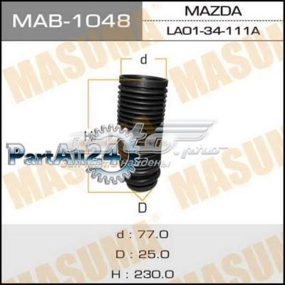 Чохол амортизатора переднього Masuma MAB1048