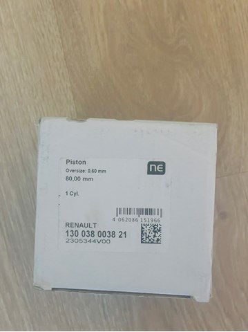 Купити 130038003821 NE/NPR Поршень в комплекті на 1 циліндр, 2-й ремонт (+0,50)
