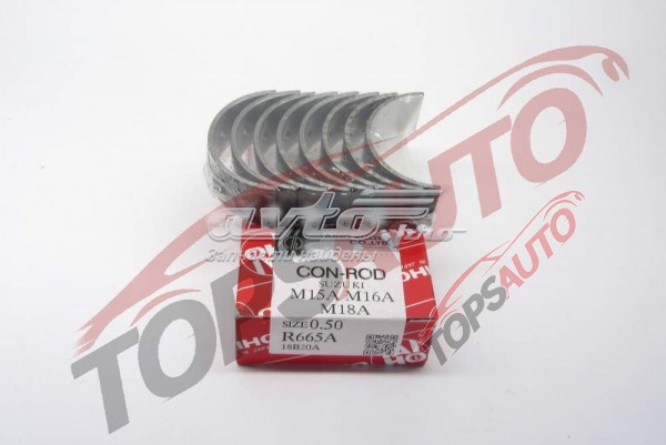Вкладиші колінвала, шатунні, комплект, 2-й ремонт (+0,50) R665A050 Taiho