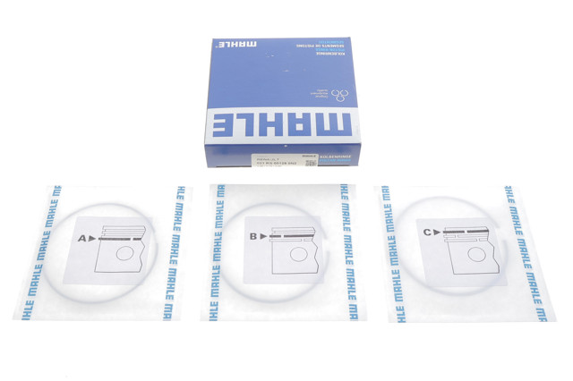 Кільця поршневі на 1 циліндр, 2-й ремонт (+0,50) FAI PR268050 ціна, від 22.67 USD