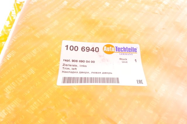 Молдинг передньої лівої двері, нижній Autotechteile 1006940 ціна, від 11.41 USD