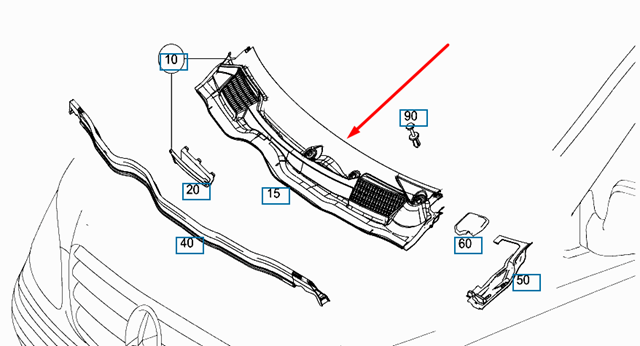 Купити A4478301801 Mercedes 