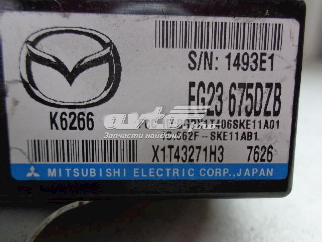  Mazda EG23675DZB