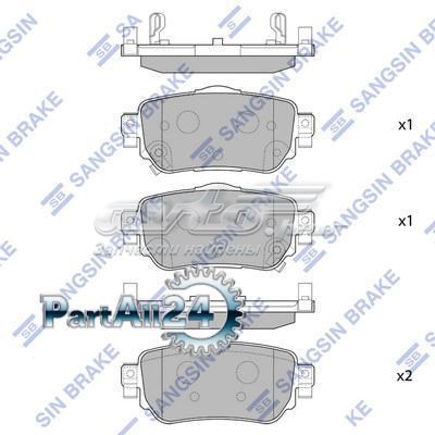 Купити SP4140 Sangsin Задні колодки