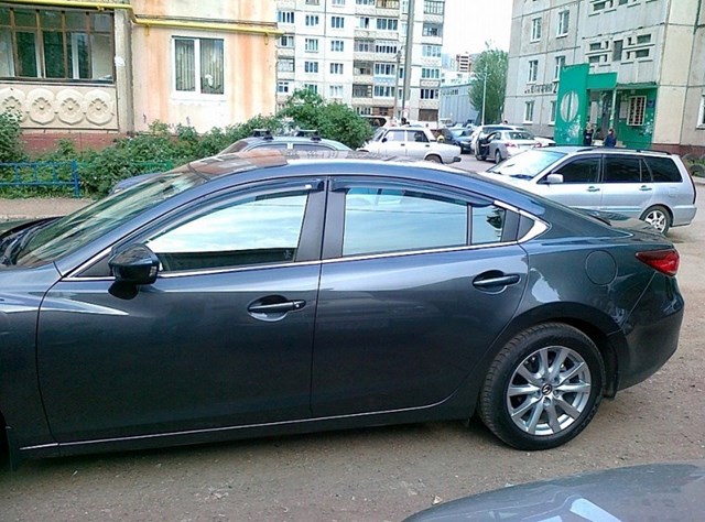 Дефлектор капота (мухобійка) Mazda 6 седан (GJ, GL) (2012 - 2023) ціна, від 61.02 USD