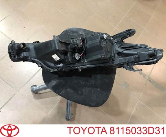 Фара Toyota 8115033D31