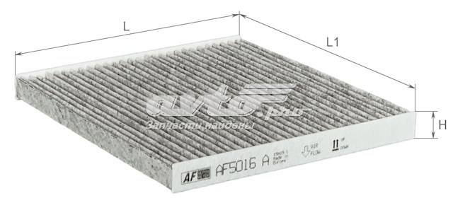 Фільтр повітряний обігрівача Alpha Filter AF5016A ціна, від 3.33 USD