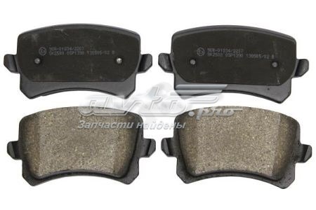 Задні гальмівні колодки BDS560 Starline