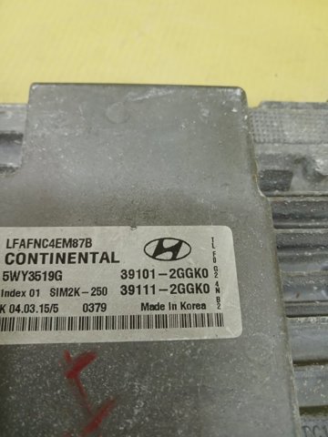  Hyundai/Kia 391012GGK0