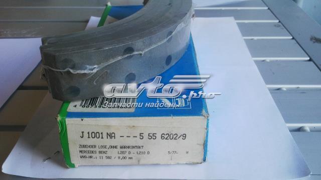 J1001 HELLA-PAGID Колодки гальмівні задні, барабанні