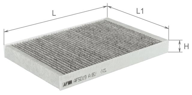 Фільтр повітряний обігрівача Alpha Filter AF5019A ціна, від 5.79 USD