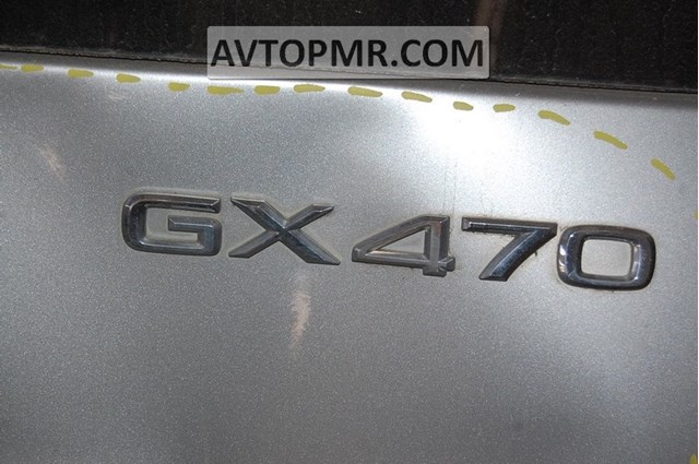 Емблема кришки багажника, фірмовий значок Lexus GX 470 (Лексус GX)