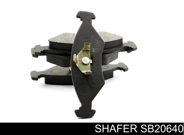 SB20640 Shafer колодки гальмівні передні, дискові