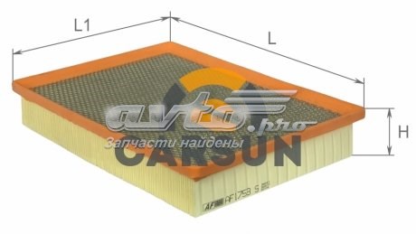 AF1753S Alpha Filter Повітряний фільтр двигуна