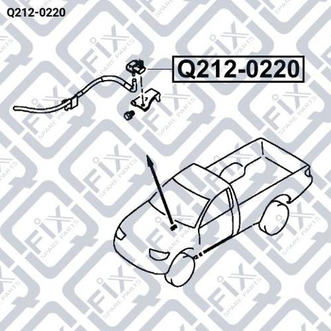 Купити Q2120220 Q-fix Датчик тиску наддуву (датчик нагнітання повітря в турбіну)