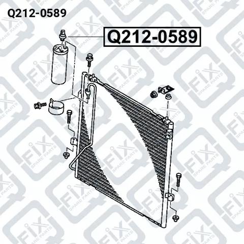 Датчик абсолютного тиску кондиціонера Q-fix Q2120589 ціна, від 26.43 USD
