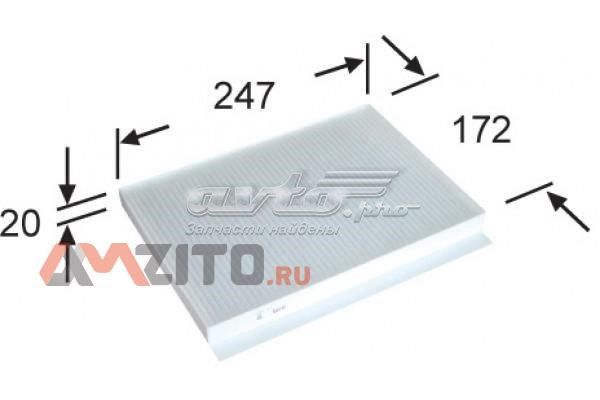 AC9402 JS Asakashi Внутрішньосалонний фільтр