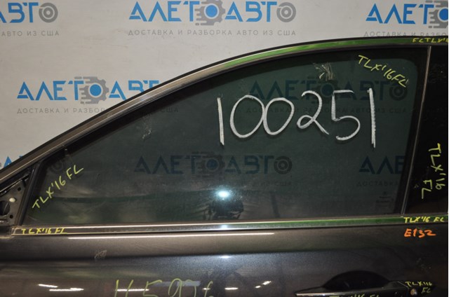 73350TZ3A00 Honda Скло передніх дверей, лівою