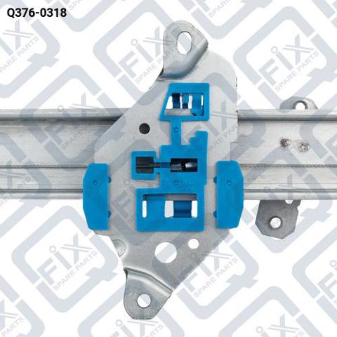 Механізм склопідіймача двері передньої, правої Q-fix Q3760318