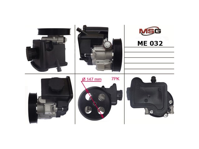 Ремкомплект насосу гідропідсилювача керма MSG ME031PLUG ціна, від 5.37 USD