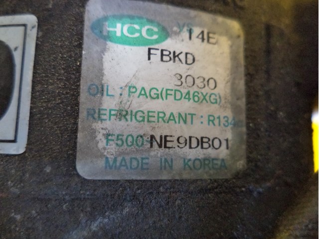 Компресор системи кондиціювання HCC F500NE9DB01 ціна, від 225.48 USD