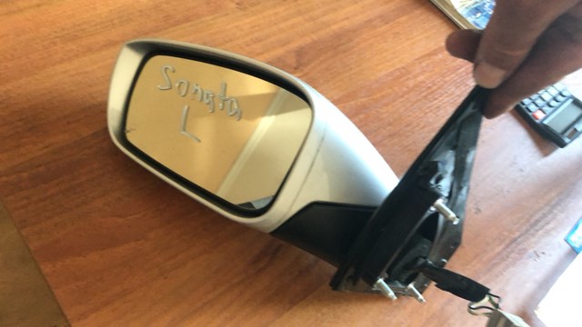 876103S070 Hyundai/Kia Дзеркало заднього виду, ліве
