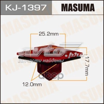 Купити KJ1397 Masuma Кліпса молдингу крила